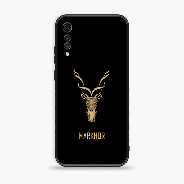 LG Velvet - Markhor Design 3 - Premium Printed Glass soft Bumper shock Proof Case CS-16219