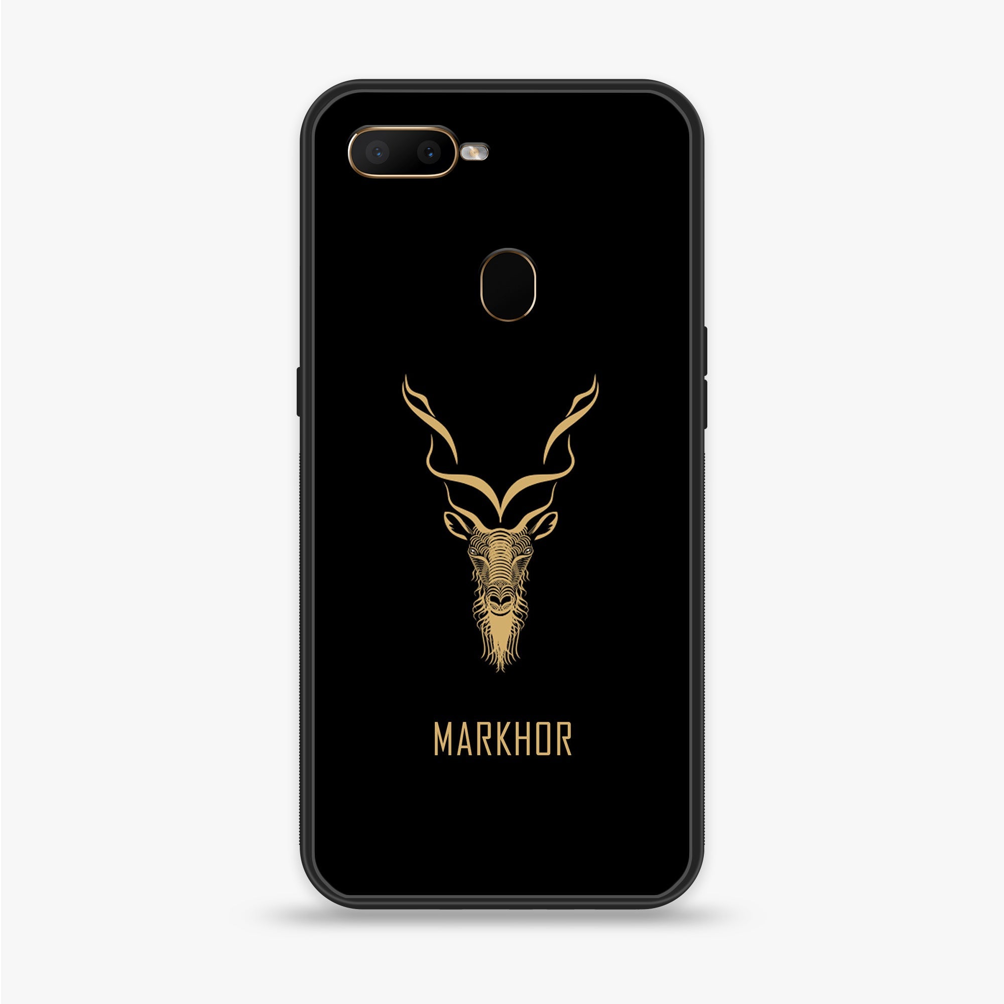 Oppo A12  -Markhor Series - Premium Printed soft Bumper shock Proof Case