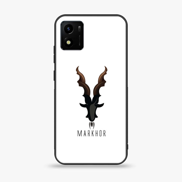 VIVO Y01 Markhor Series Premium Printed Glass soft Bumper shock Proof Case