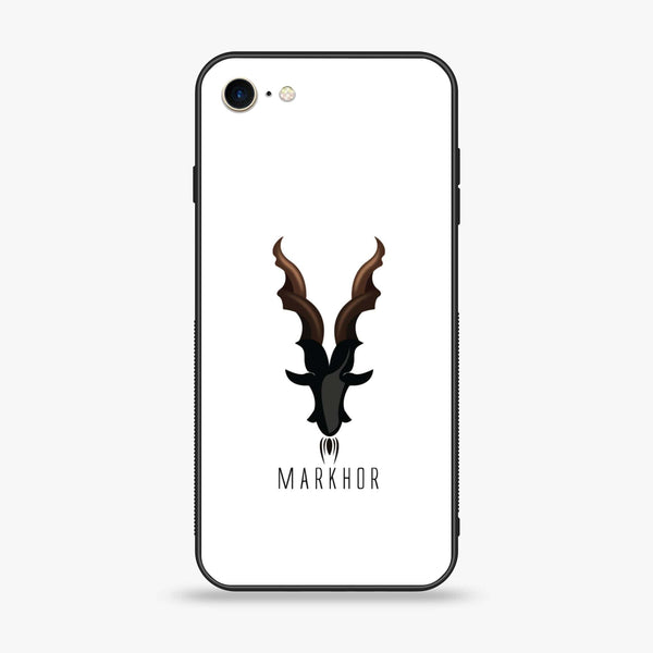 iPhone SE 2022 - Markhor  Series - Premium Printed Glass soft Bumper shock Proof Case