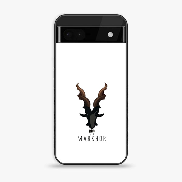 Google Pixel 6A - Markhor Design 2 - Premium Printed Glass soft Bumper shock Proof Case  CS-30869