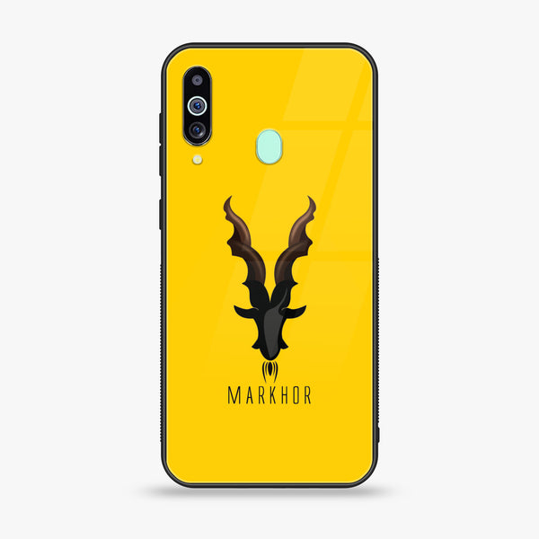 Samsung Galaxy M40s - Markhor Series - Premium Printed Glass soft Bumper shock Proof Case