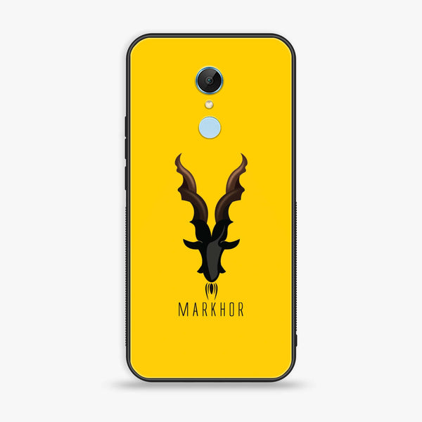 Xiaomi Redmi 5 - Markhor Series - Premium Printed Glass soft Bumper shock Proof Case