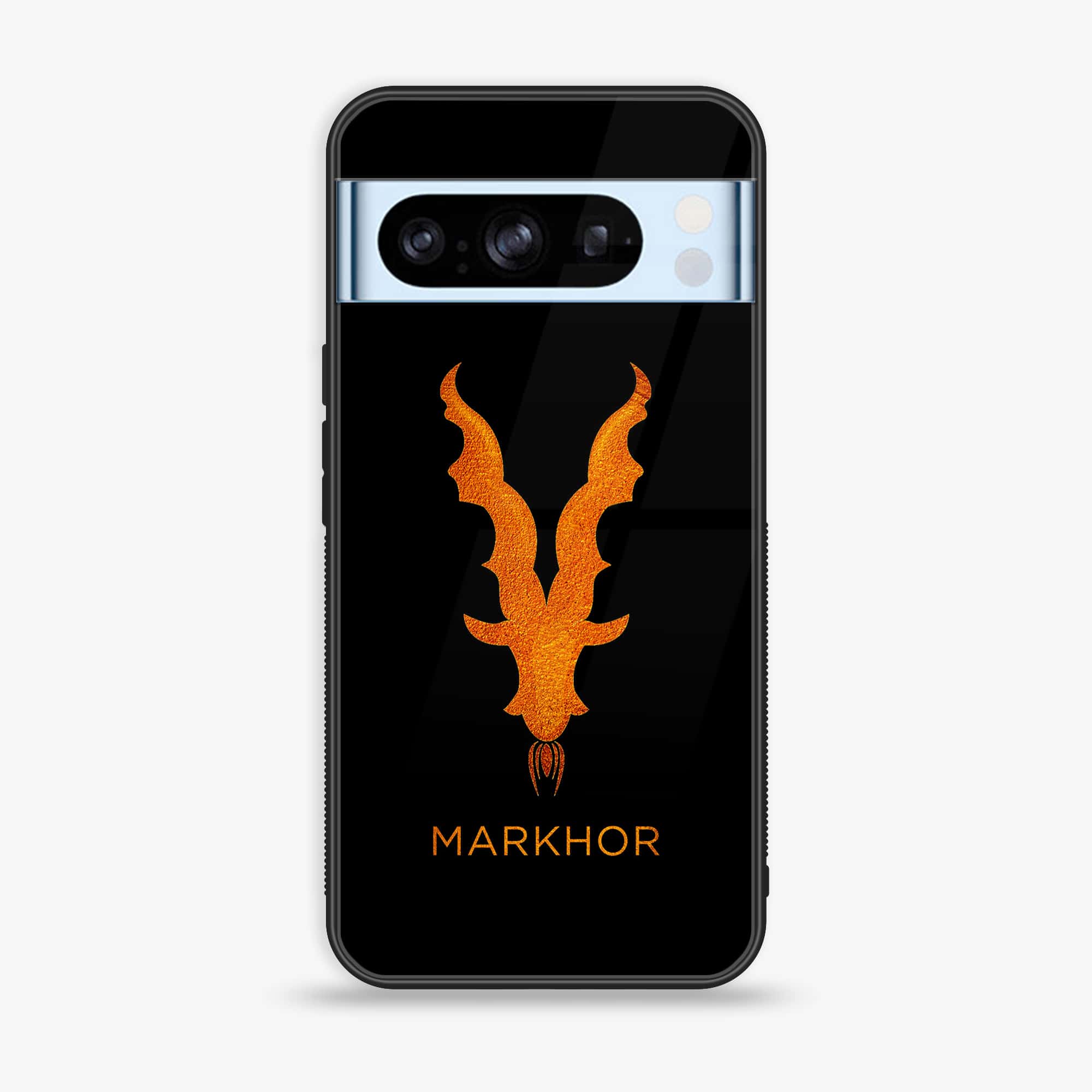 Google Pixel 8 Pro - Markhor Series - Premium Printed Glass soft Bumper shock Proof Case