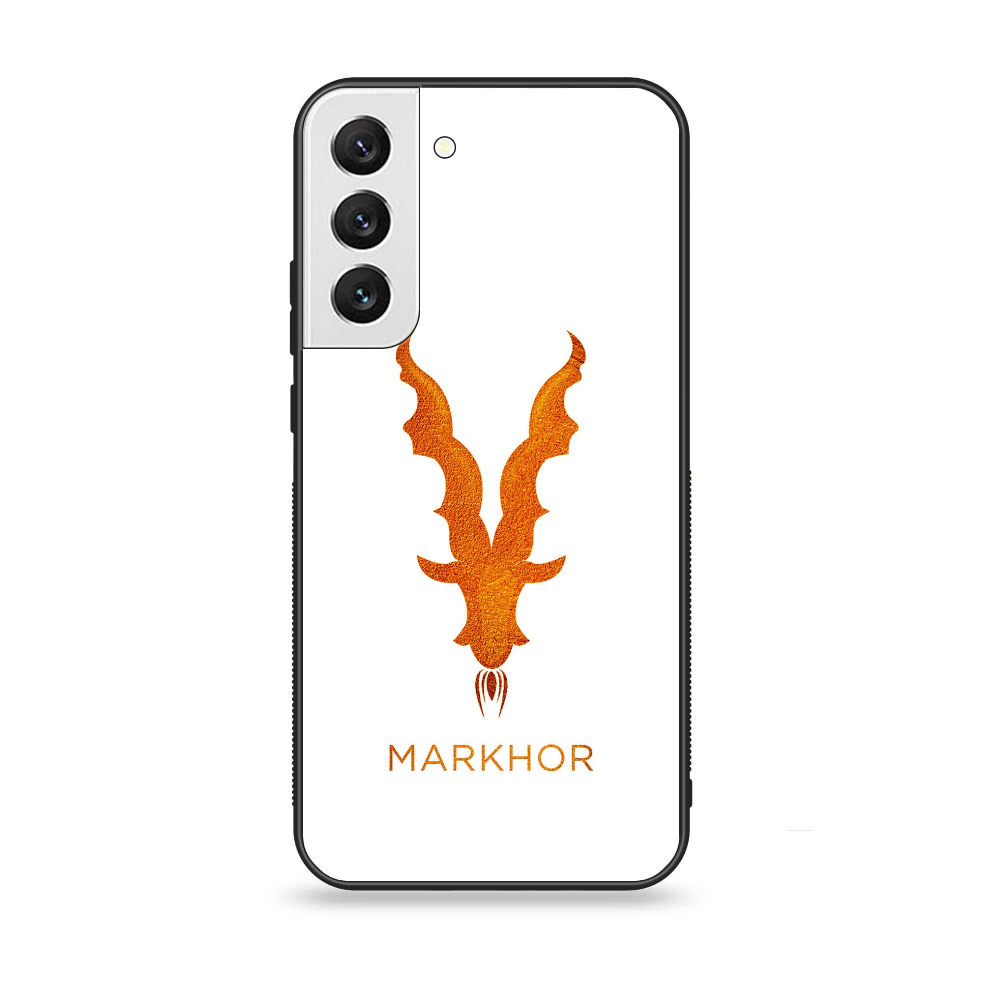 Samsung Galaxy S22 Plus - Markhor Series - Premium Metal Printed soft Bumper shock Proof Case