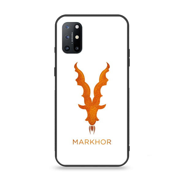 OnePlus 8t / 9R Markhor Design 11 Premium Metal Printed soft Bumper Shock Proof Case CS-18588