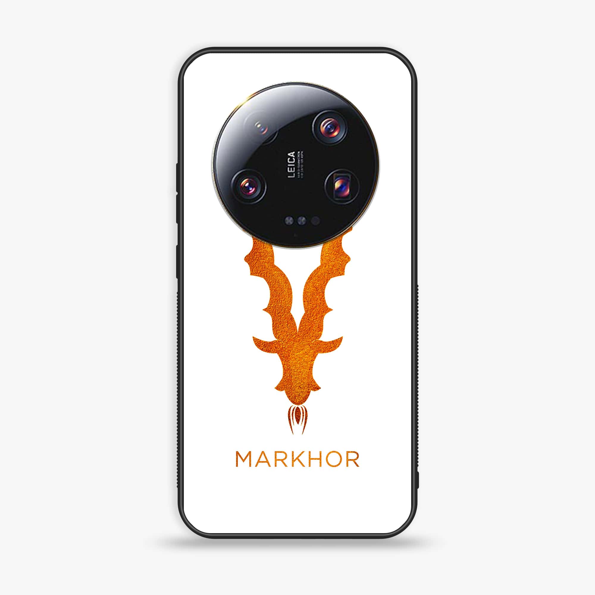 Xiaomi 13 Ultra - Markhor Series - Premium Printed Glass soft Bumper shock Proof Case