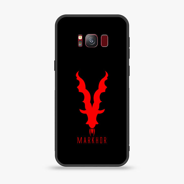 Samsung Galaxy S8 Plus Markhor  Design 10  Premium Metal Printed soft Bumper shock Proof Case  CS-32022