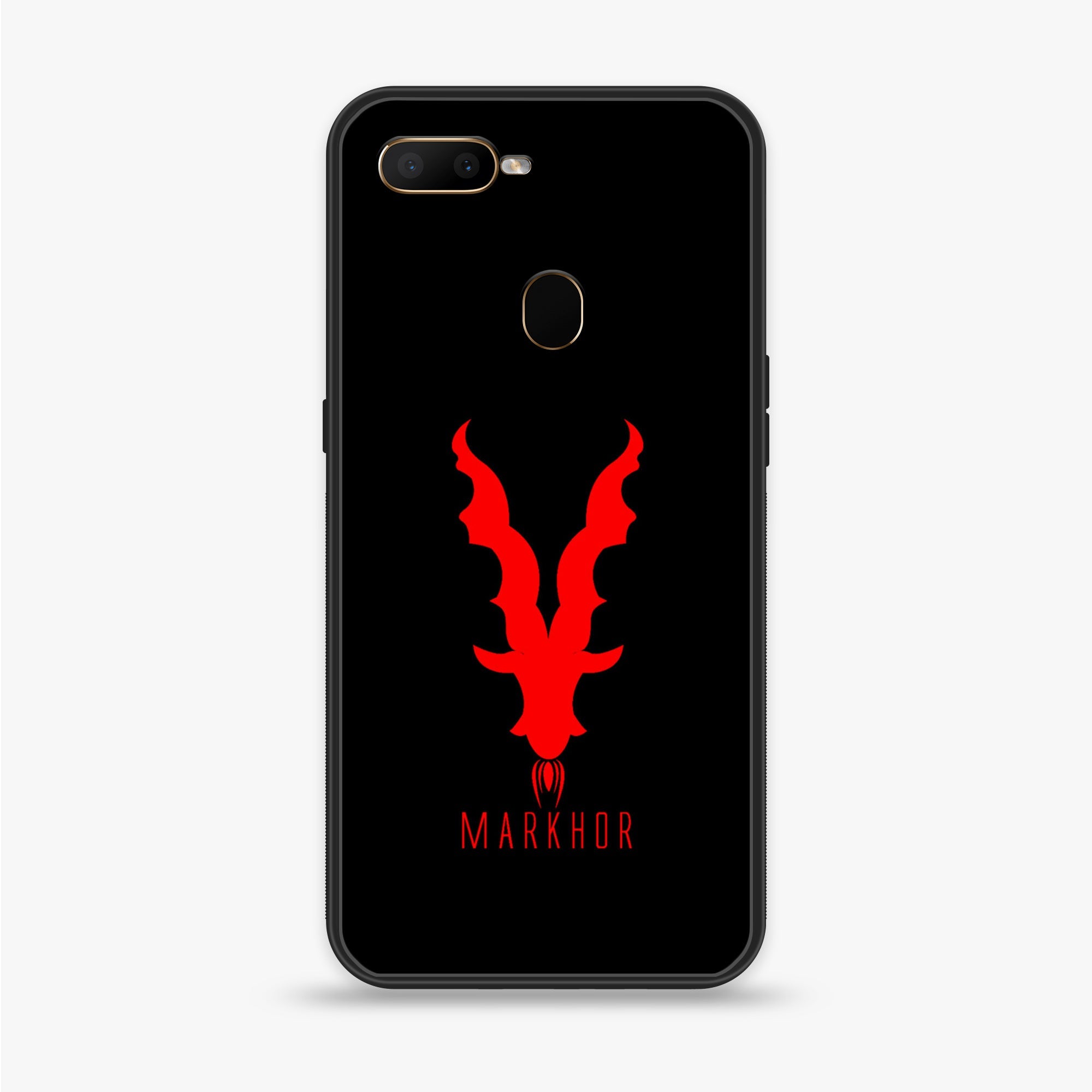 Oppo A12  -Markhor Series - Premium Printed soft Bumper shock Proof Case