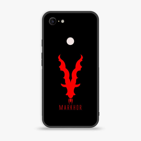 Google Pixel 3 XL- Markhor Design 10- Premium Metal Printed soft Bumper Shock Proof Case CS-11280