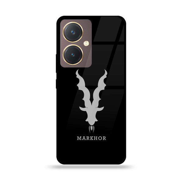 Vivo Y27 - Markhor  Design 9 - Premium Printed Glass soft Bumper shock Proof Case CS-41234