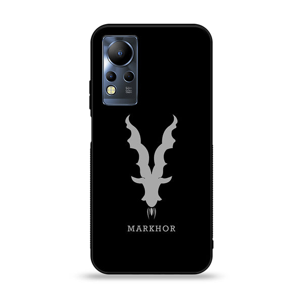 Infinix Note 12 G88 - Markhor Series  Design 9 - Premium Printed Glass soft Bumper shock Proof Case  CS-20383