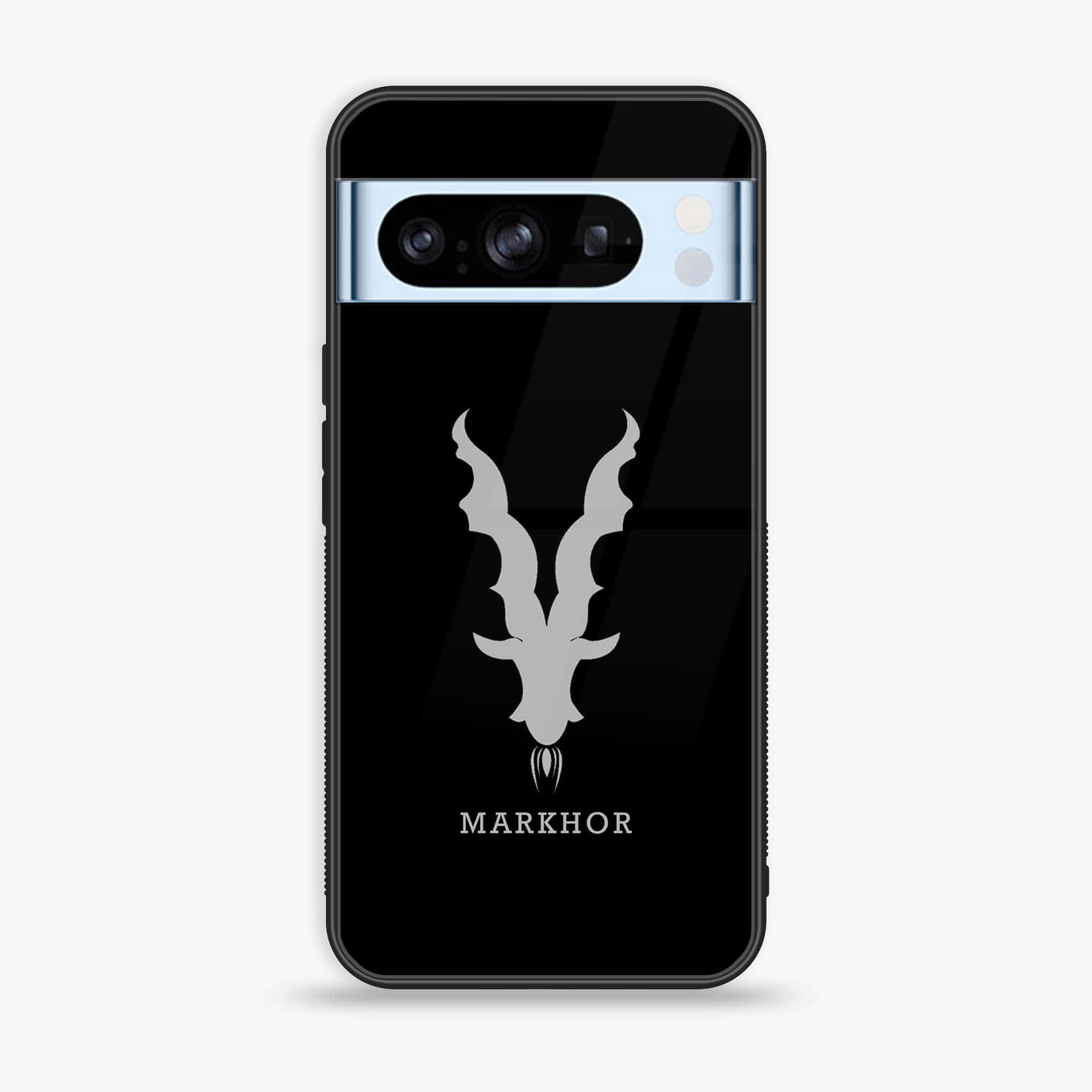 Google Pixel 8 Pro - Markhor Series - Premium Printed Glass soft Bumper shock Proof Case