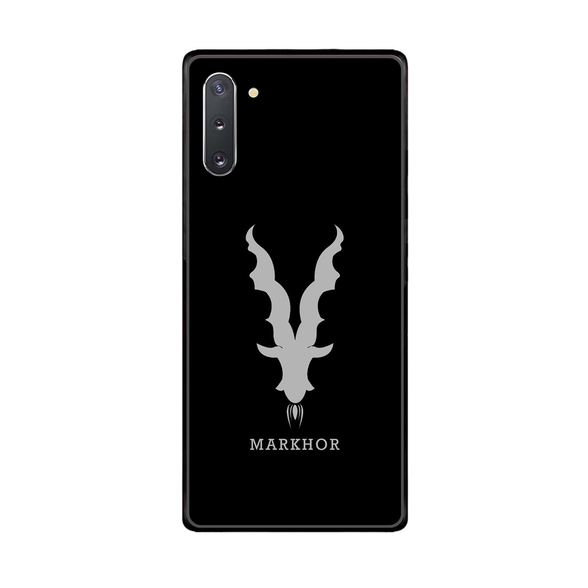 Samsung Galaxy Note 10 Markhor Series Premium Printed Glass soft Bumper shock Proof Case