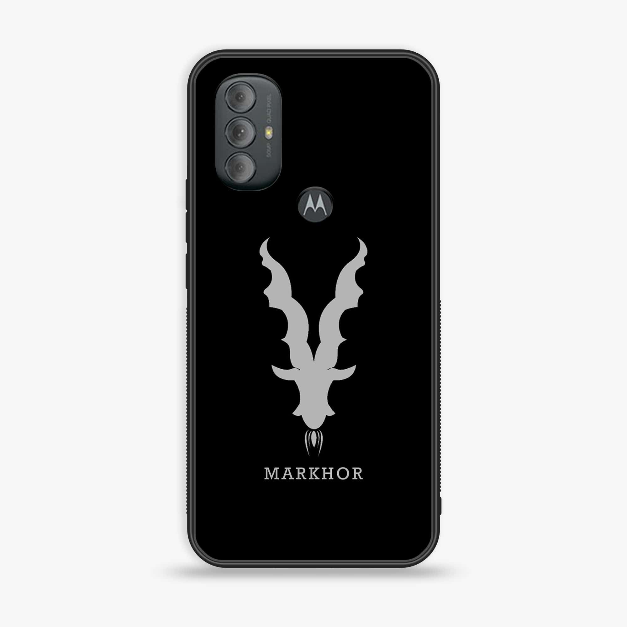 Motorola Moto G Power - Markhor Series - Premium Printed Glass soft Bumper shock Proof Case
