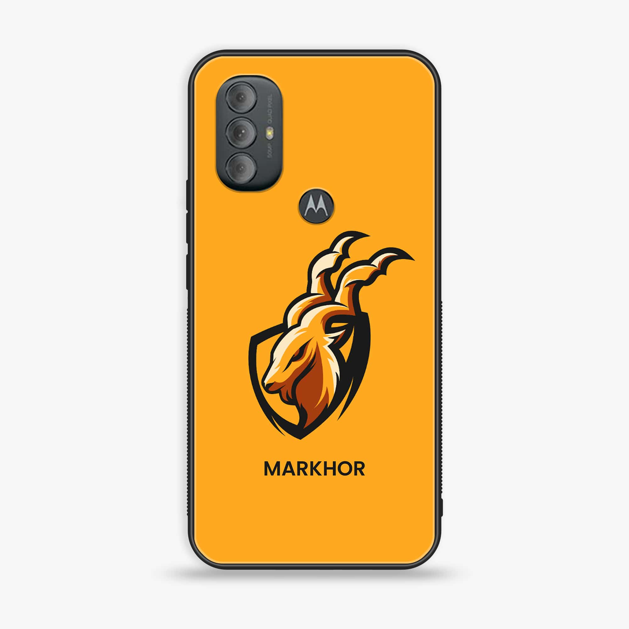 Motorola Moto G Power - Markhor Series - Premium Printed Glass soft Bumper shock Proof Case