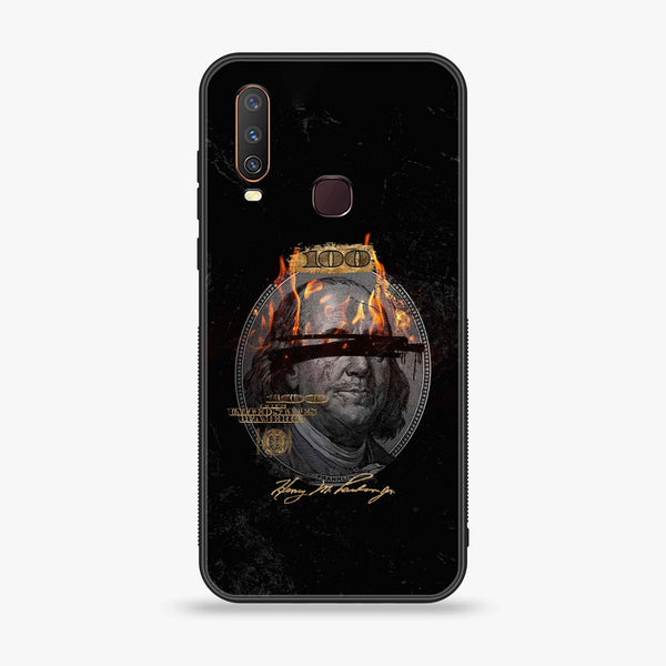 vivo y15/y17/y12 - Dollar  Design 10 - Premium Metal Printed soft Bumper shock Proof Case  CS-32016