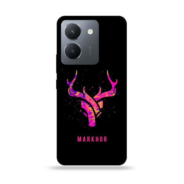 Vivo Y36 4G / Y36 5G / Y78 5G / Y78 Plus 5G / Y27 5G / Y27s - Markhor  Design 6 -  Premium Metal Printed soft Bumper shock Proof Case  CS-30802