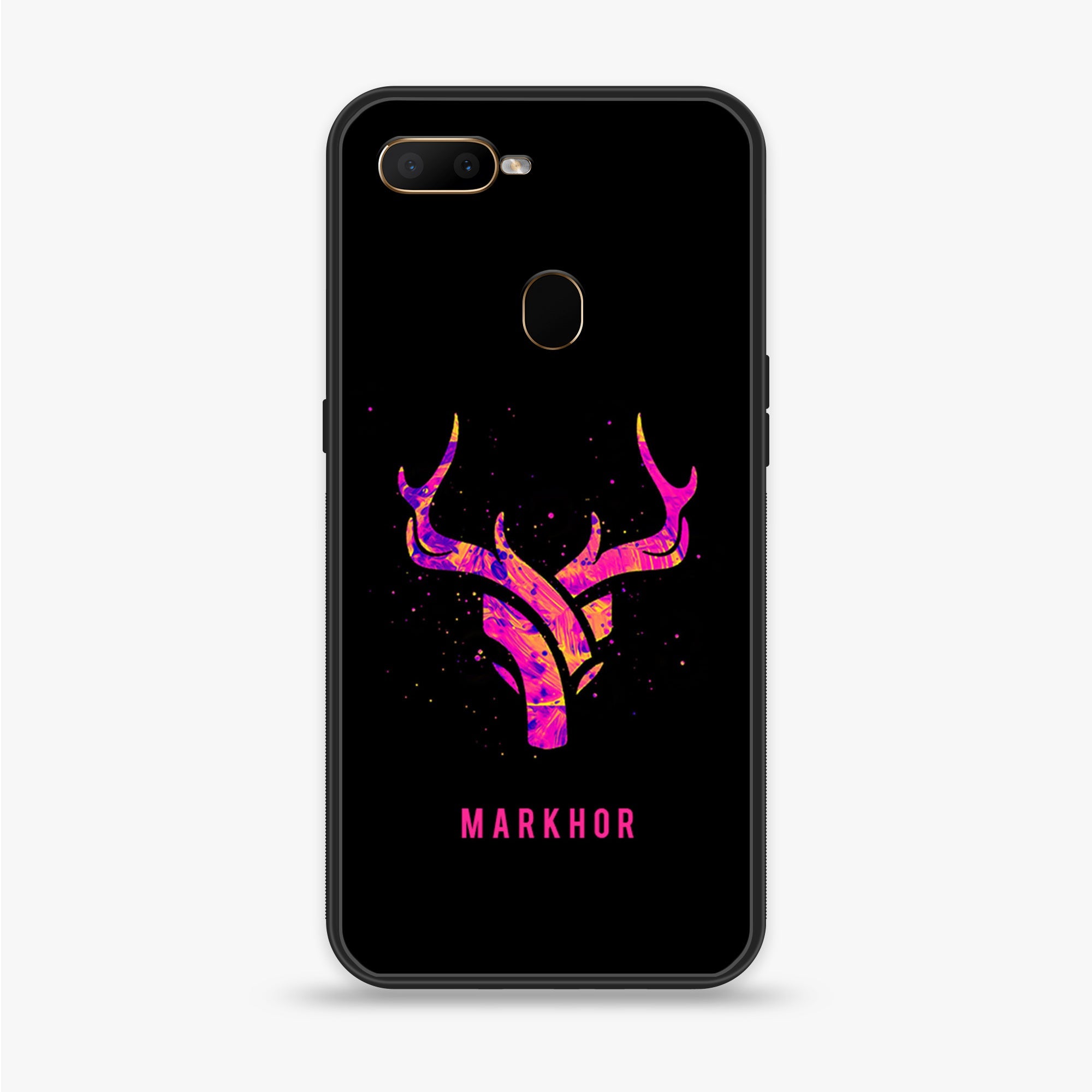 Oppo A12  -Markhor Series - Premium Printed soft Bumper shock Proof Case