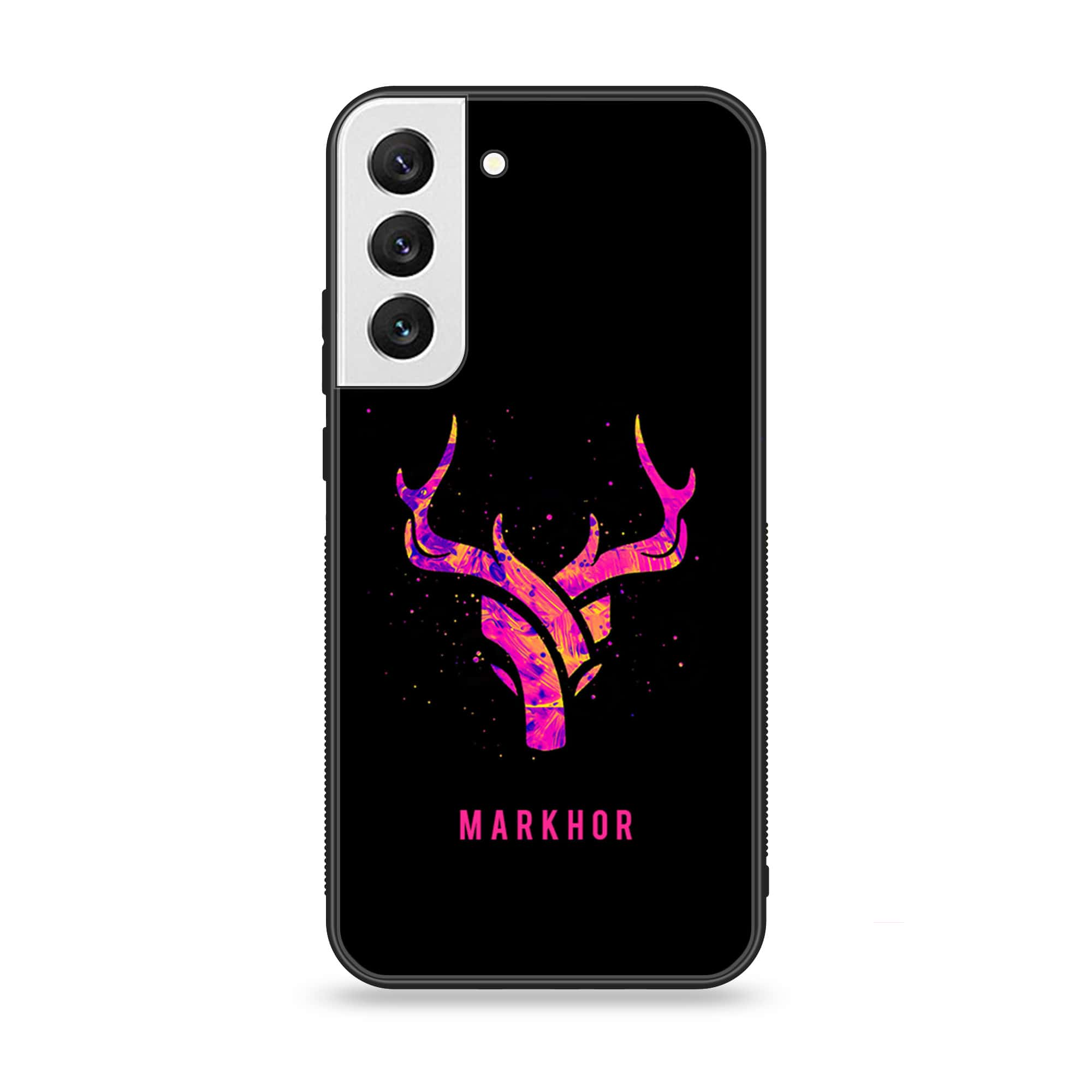 Samsung Galaxy S21 FE - Markhor Series - Premium Printed Glass soft Bumper shock Proof Case