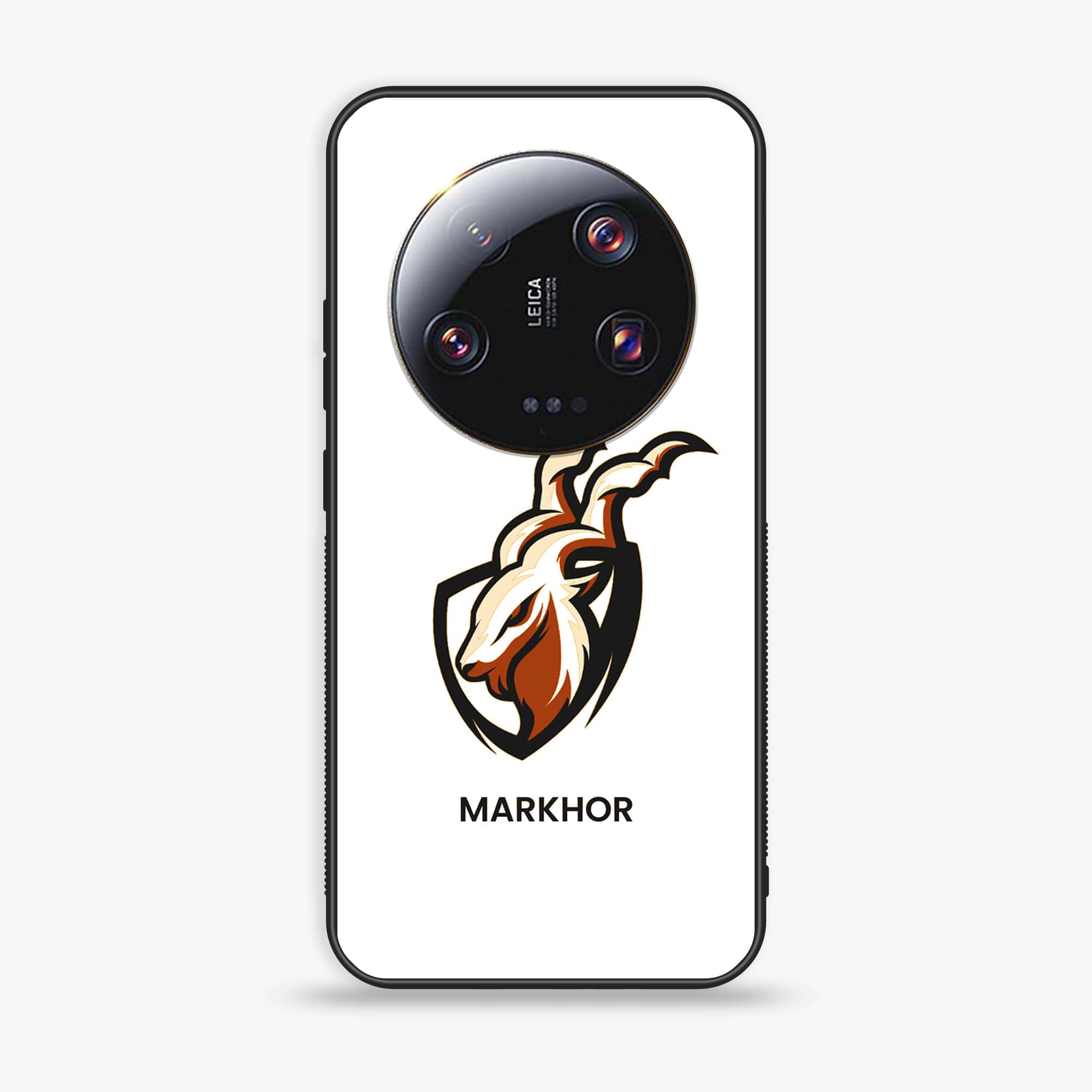 Xiaomi 13 Ultra - Markhor Series - Premium Printed Glass soft Bumper shock Proof Case