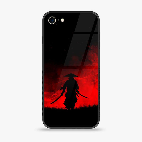 iPhone SE 2022 - Ninja Series - Premium Printed Glass soft Bumper shock Proof Case