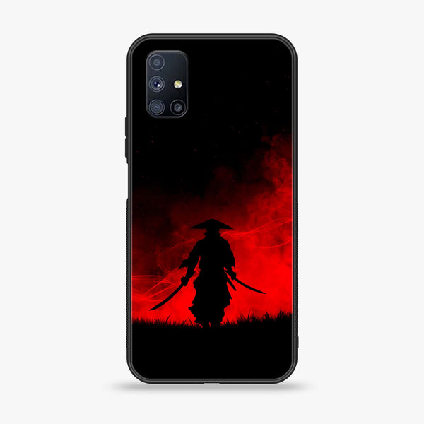 Samsung Galaxy M51 - Ninja Series - Premium Printed Glass soft Bumper shock Proof Case