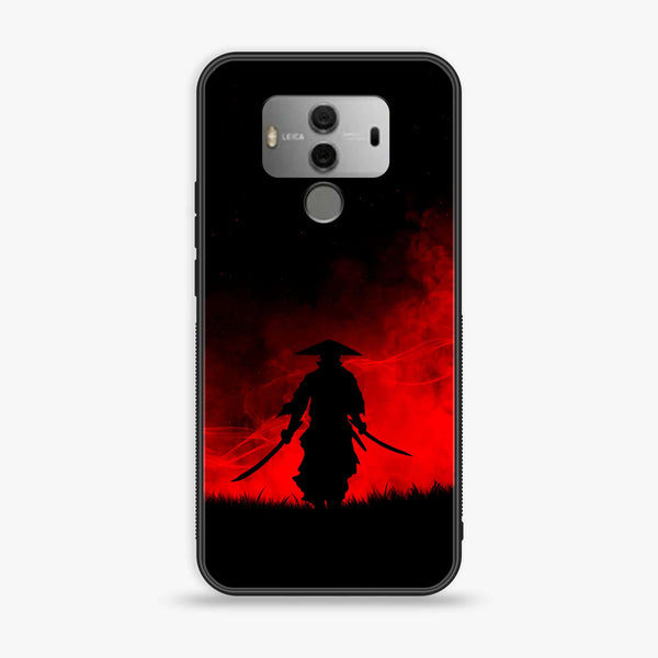 Huawei Mate 10 - Ninja Series - Premium Printed Glass soft Bumper shock Proof Case