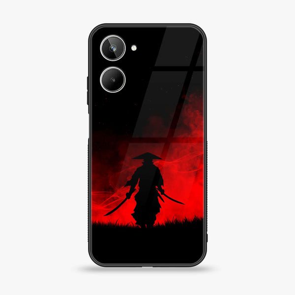 Realme 10 4G - Ninja Series - Premium Printed Glass soft Bumper shock Proof Case