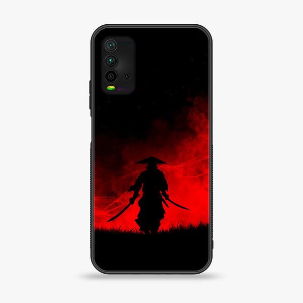 Xiaomi Redmi 9T - Ninja Series - Premium Printed Glass soft Bumper shock Proof Case