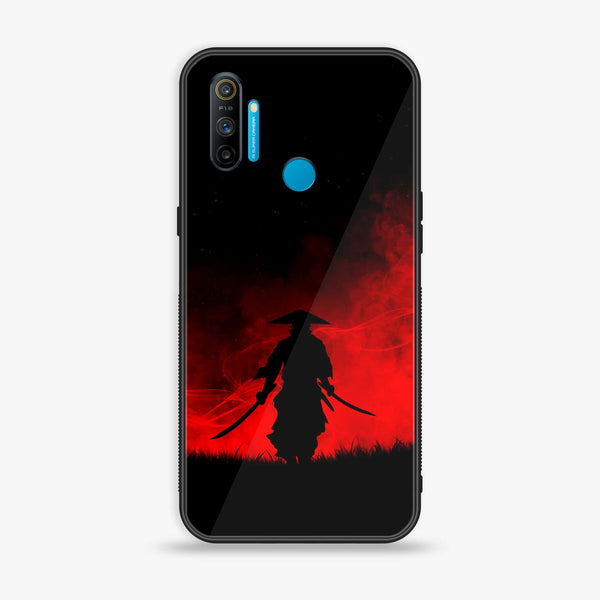 Realme C3 - Ninja Design 1 - Premium Printed Glass soft Bumper shock Proof Case CS-15798