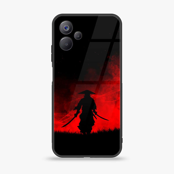 Realme 10 5G - Ninja Series - Premium Printed Glass soft Bumper shock Proof Case