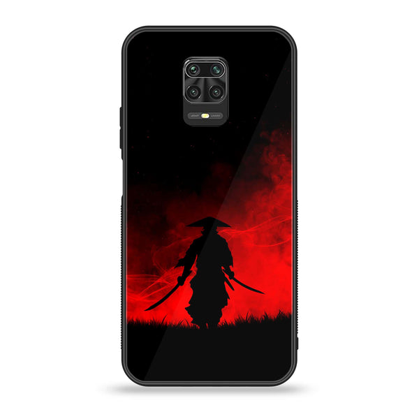 Xiaomi Redmi Note 9 Pro - Ninja Series - Premium Printed Glass soft Bumper shock Proof Case