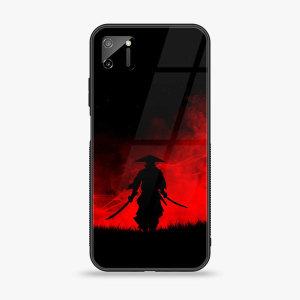 Realme C11 - Ninja Design 1- Premium Printed Glass soft Bumper shock Proof Case CS-26202