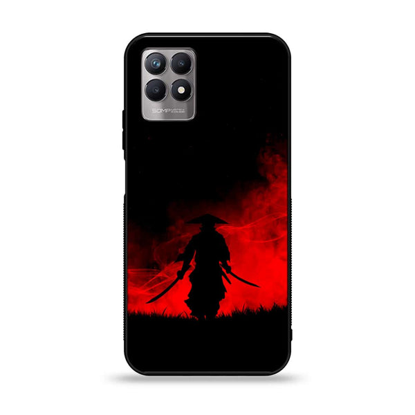 Realme Narzo 50 - Ninja Series - Premium Printed Glass soft Bumper shock Proof Case