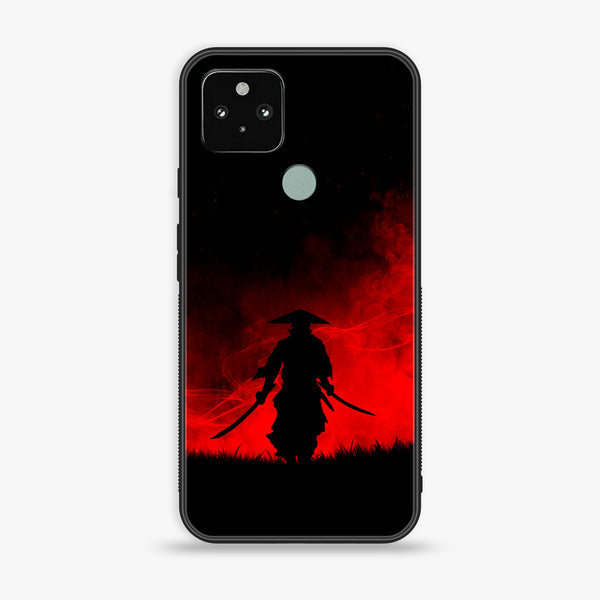 Google Pixel 5- Ninja Design 1- Premium Metal Printed soft Bumper Shock Proof Case CS-11437