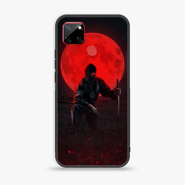 Realme C12/C25/C25s/Narzo30A Ninja Design 10 Premium Printed Glass soft Bumper shock Proof Case CS-22919