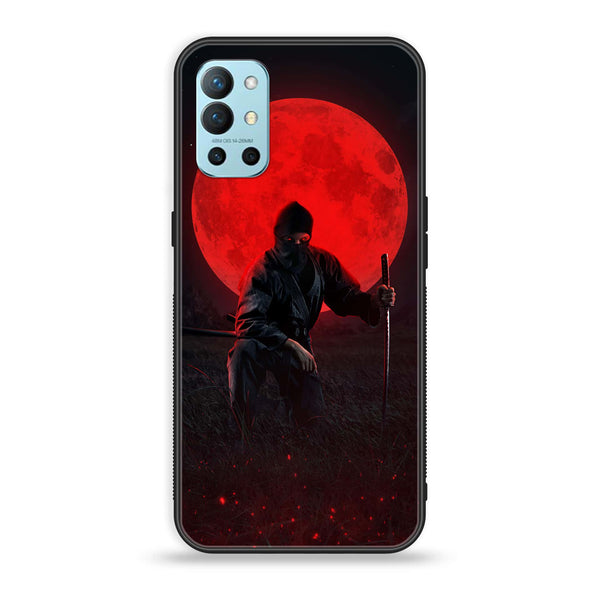 OnePlus 9R/8T - Ninja Design 10- Premium Printed Glass soft Bumper shock Proof Case CS-10743