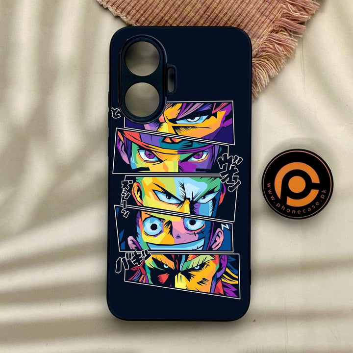 Xiaomi Redmi Turbo 4 Pro - Anime 2.0 Design 8 - Premium Metal Printed Soft Bumper Shock Proof Case