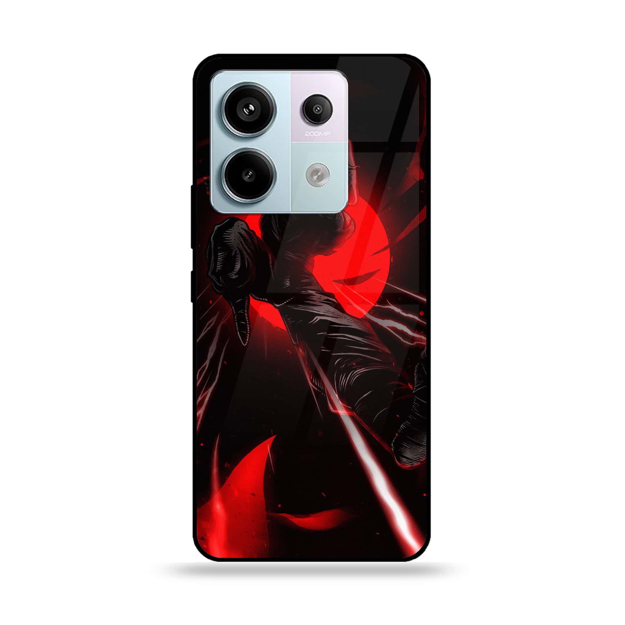 Redmi Note 13 - Ninja Series - Premium Metal Printed soft Bumper shock Proof Case