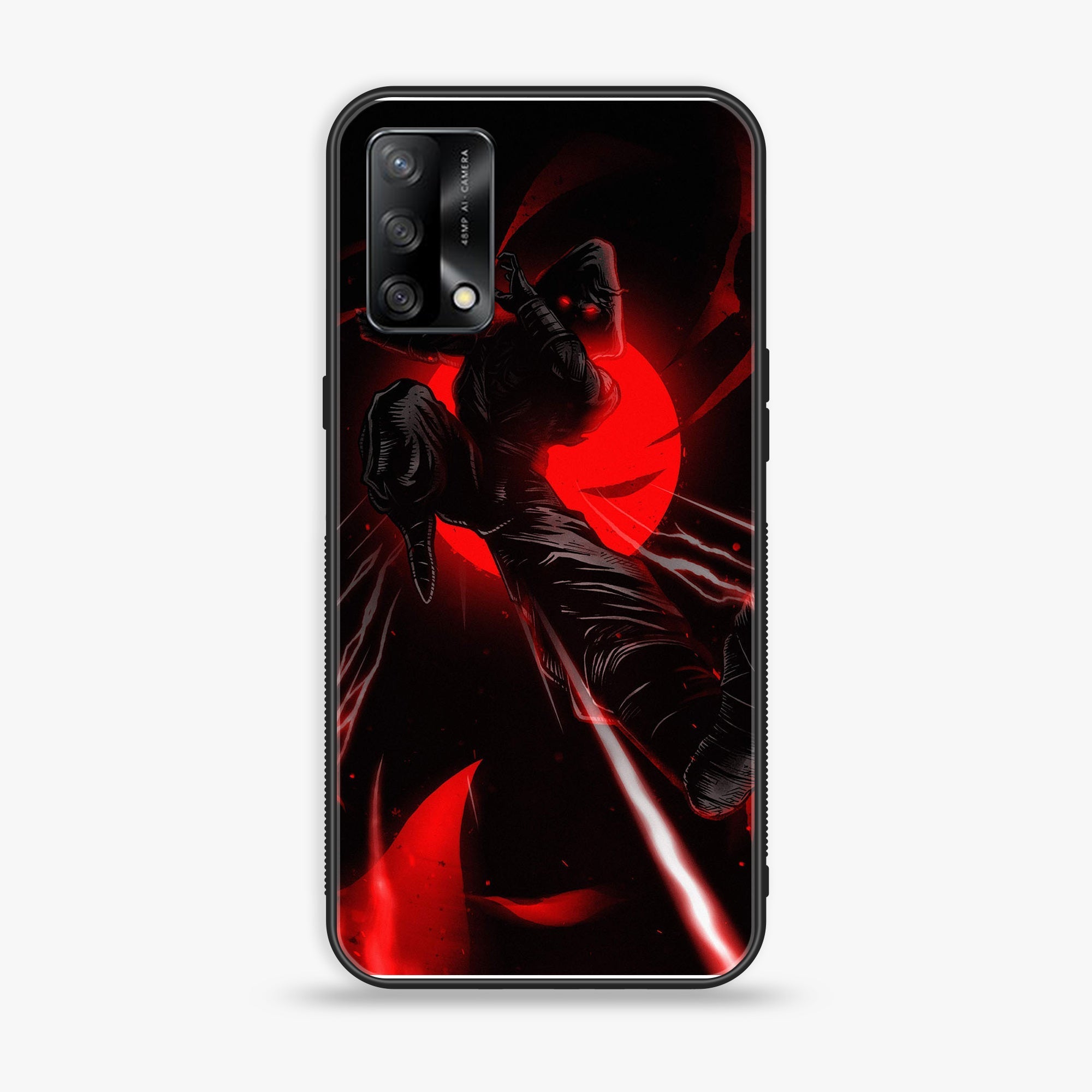 Oppo F19s- Ninja Series - Premium Metal Printed soft Bumper shock Proof Case