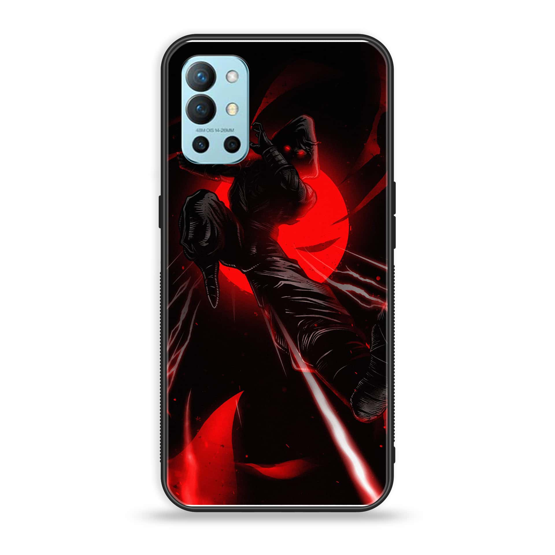 OnePlus 9R - Ninja Series - Premium Printed Glass soft Bumper shock Proof Case