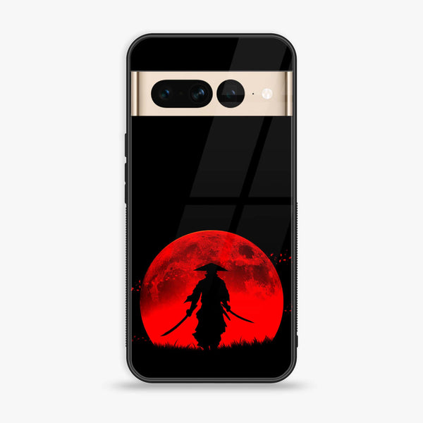 Google Pixel 7 Pro - Ninja Design 8  - Premium Printed Glass soft Bumper shock Proof Case  CS-25489