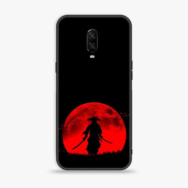 OnePlus 6T - Ninja Design 8 - Premium Printed Glass soft Bumper shock Proof Case CS-20674