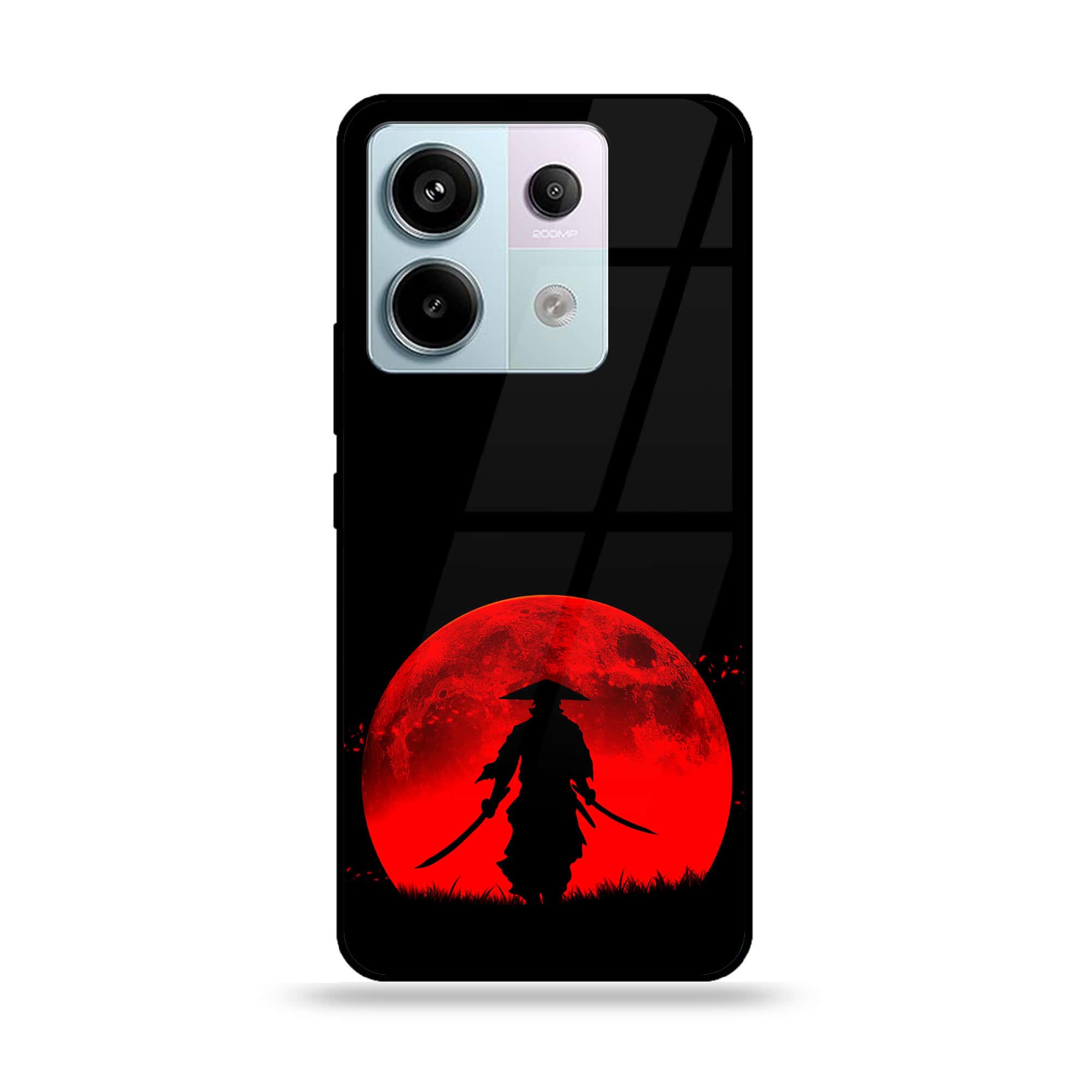 Redmi Note 13 - Ninja Series - Premium Metal Printed soft Bumper shock Proof Case