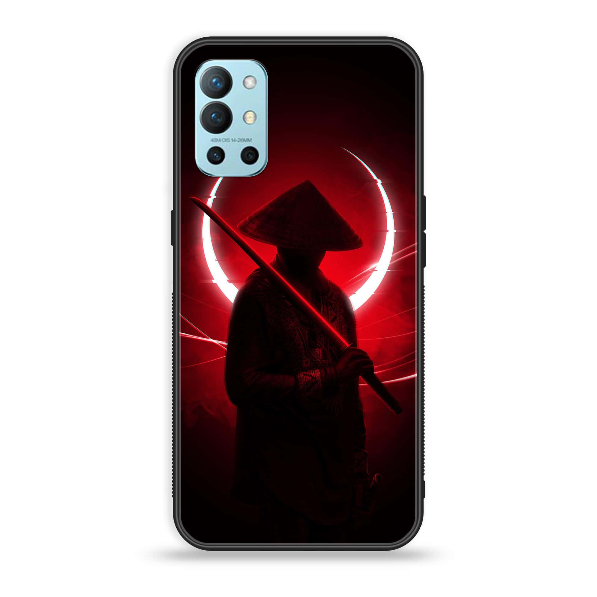 OnePlus 9R - Ninja Series - Premium Printed Glass soft Bumper shock Proof Case