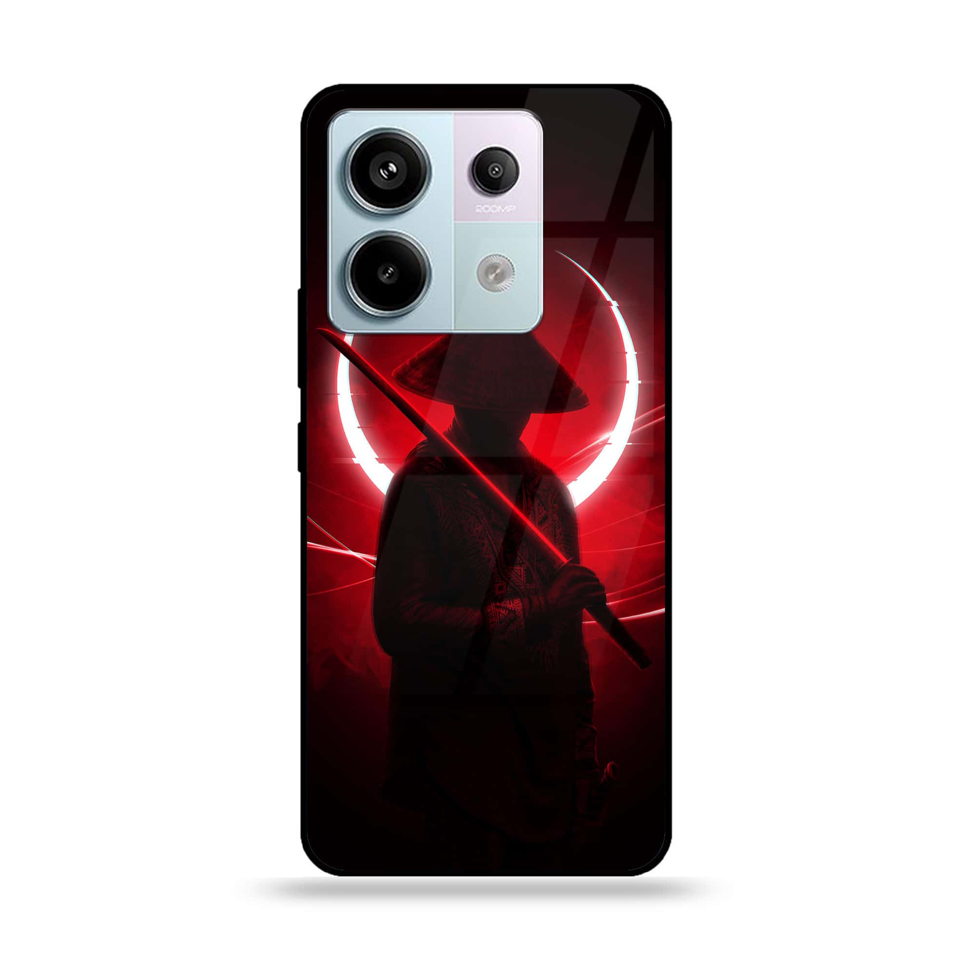 Redmi Note 13 - Ninja Series - Premium Metal Printed soft Bumper shock Proof Case