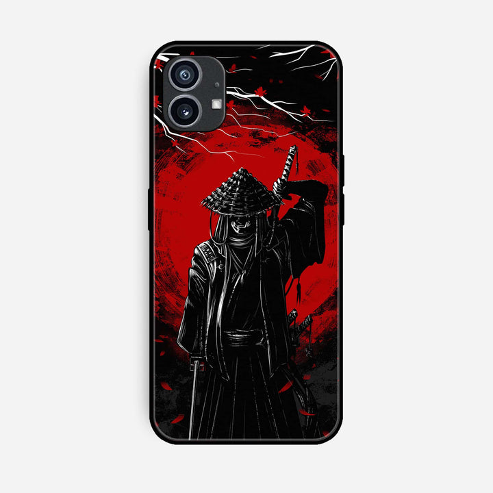 Nothing Phone 1  Ninja Design 6  Premium Printed Glass soft Bumper shock Proof Case CS-37450
