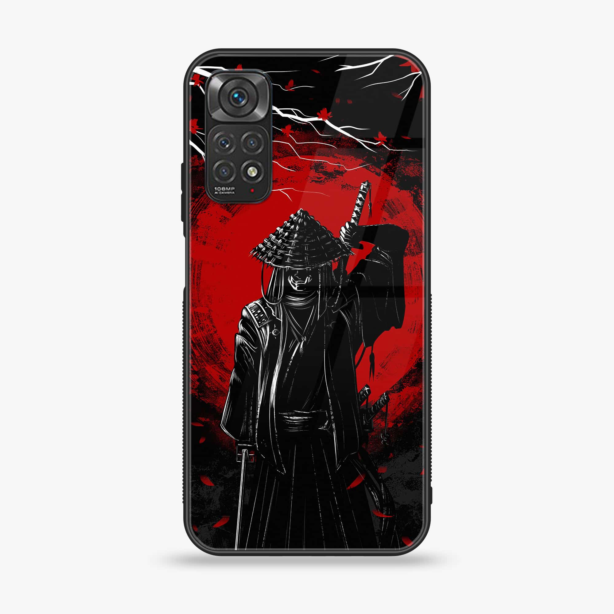 Xiaomi Redmi Note 11 Pro Ninja Series Premium Printed Glass soft Bumper shock Proof Case