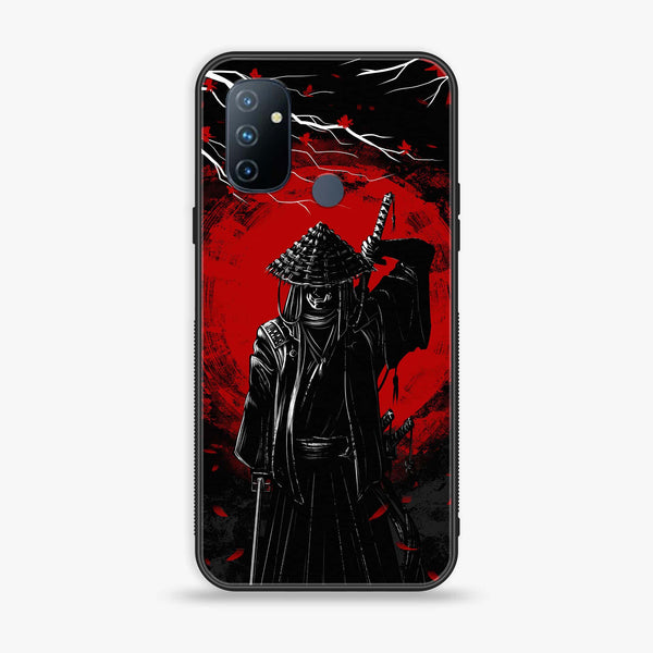 OnePlus Nord N100 Ninja Design 6  Premium Printed Glass soft Bumper shock Proof Case  CS-32663
